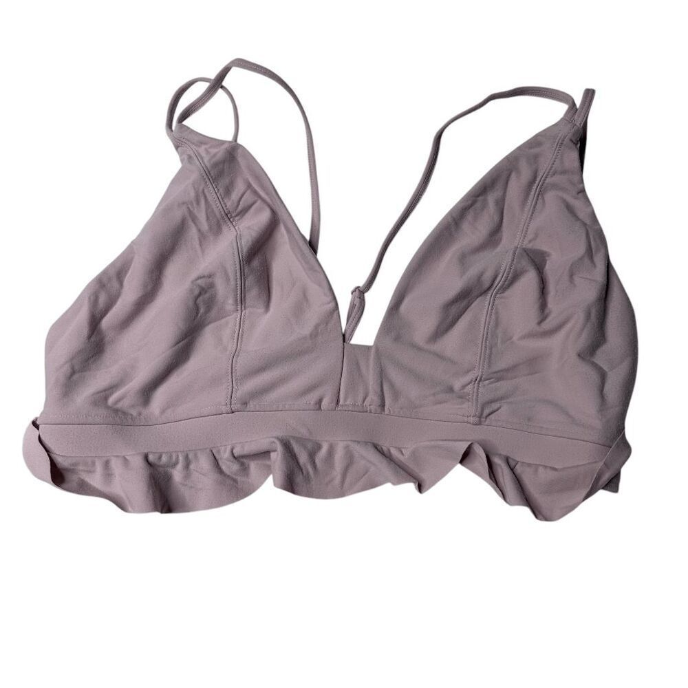 Free People Movement bikini top baby pink Large